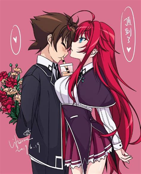 waifus rias gremory high school dxd in 2021 rias and issei dxd