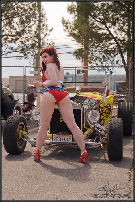Hot Rod Pinup Girl And Fetish Model Ludella Hahn Interview