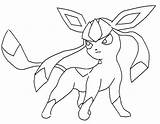 Pokemon Coloring Pages Glaceon Eevee Sylveon Evolutions Drawing Base Printable Flareon Procoloring Colouring Color Sheets Minun Cute Getcolorings Getdrawings Deviantart sketch template