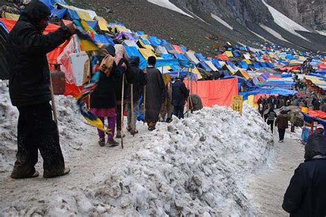 amarnath pilgrim numbers down by half india real time wsj