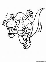 Para Colorear Dinosaurios Coloring Dibujos sketch template