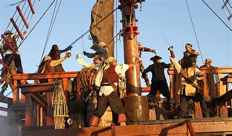 pirate show cancun sail aboard real pirate ship