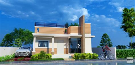 bungalow house  roof deck  perfect home  relaxation   modern house design