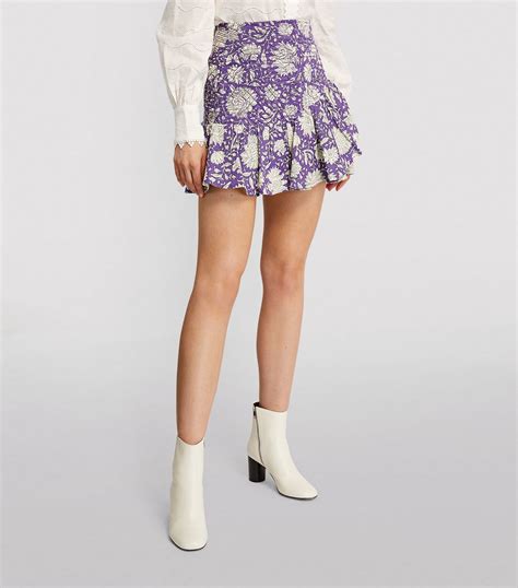 Sale Claudie Pierlot Floral Mini Skirt Harrods Sa