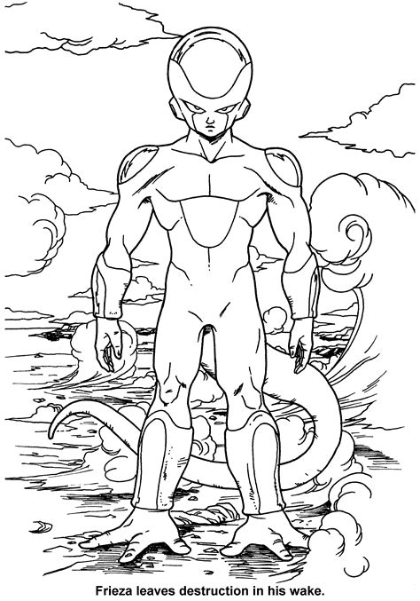 dragon ball  coloring page tv series coloring page picgifscom