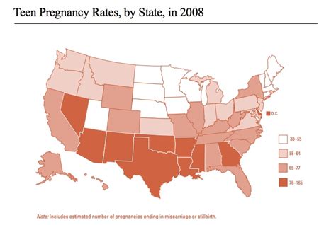 chart new mexico has the highest teen pregnancy rate the washington post