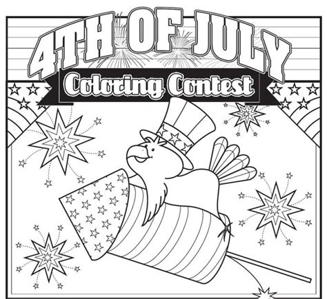 july coloring page thepressnet