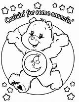 Coloring Care Bear Bears Pages Colouring Kids Adults Printable Bedtime Adult Color Sheets Print 2000 Cheer Cute Cousins Book Girls sketch template