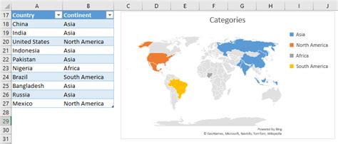 map chart excel  lasopabear