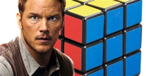 Jurassic World Dominion Star Chris Pratt Solves A Rubik S Cube In