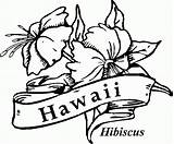 Coloring Luau Hawaiian sketch template