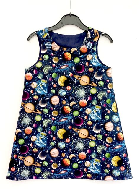 space dress outer space planets dress space outfit planet etsy
