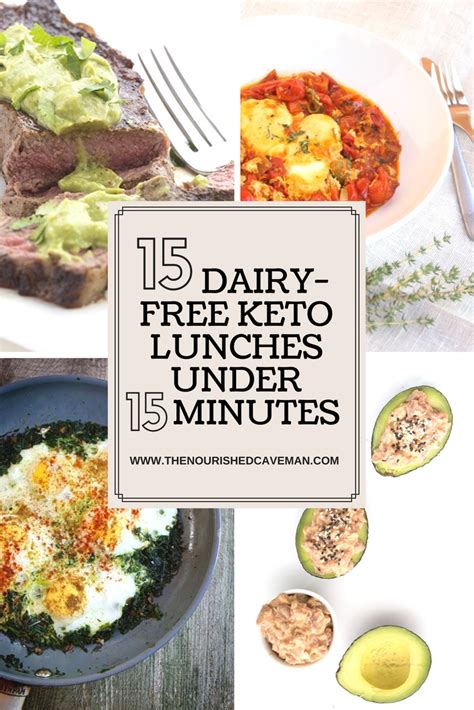 dairy  keto lunches   minutes