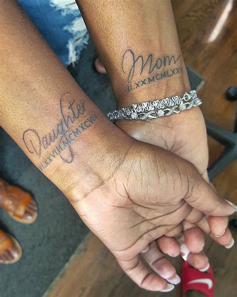 51 Extremely Adorable Mother Daughter Tattoos To Let Your Mother Know