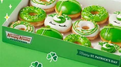 krispy kreme launches limited luck o the doughnuts collection