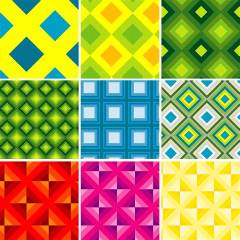 seamless patterns  vectors ui