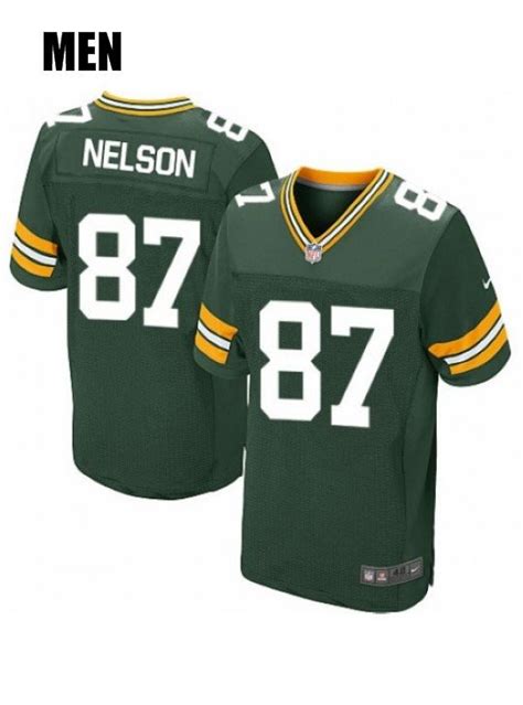 Green Bay Packers 87 Jordy Nelson Green Jersey