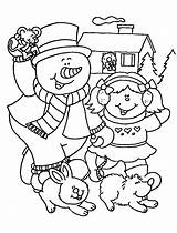 Coloring Pages Snowman Christmas Printable Winter Kids Color Print Snow Kleurplaten Kerst Popular Rocks Coloringpages1001 Cute Coloringhome sketch template