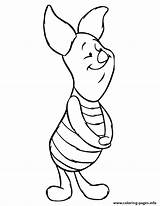 Piglet Coloring Pages Printable Listening Pooh Winnie Pig Patiently Clipart Cartoon Color Library Print Line Popular Clip Coloringhome sketch template