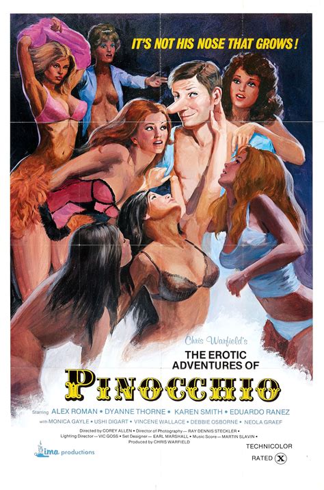 poster for the erotic adventures of pinocchio 1971 usa wrong side of the art