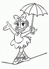 Coloring Daisy Duck Pages Minnie Mouse Umbrella Umbrellas Ducks Boyama Preschool Acrobat Donald Popular Getcolorings Getdrawings Seç Pano Coloringhome sketch template