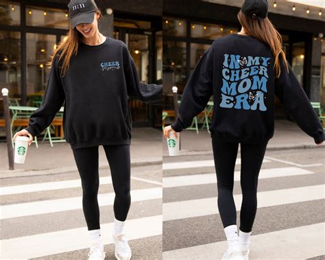 Cheer Mom Era Sweatshirt Cheer Mom Sweatshirts Cheer Mom Etsy