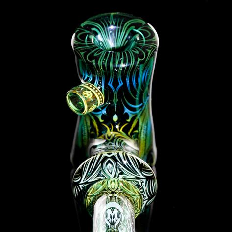 mothership glass  binary dry hammer occult teal  clouds smoke shop