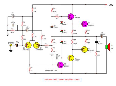 amplifier circuit diagram