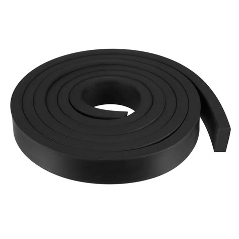 solid rectangle rubber seal strip mm wide mm thick  meters long