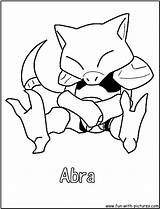 Flabebe Abra sketch template