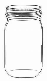 Jar Coloring Printable Mason Template Jars Print Firefly Fireflies Clip Finger Case Inside Bug Drawing 18kb 320px sketch template
