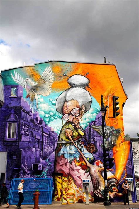 montreal s first mural festival is a hit graffiti and