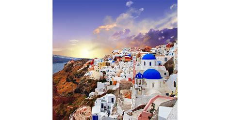Santorini Greece Unreal Travel Destinations Popsugar Smart Living