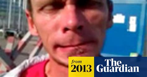 Russia Sochi Worker Sews Mouth Shut In Pay Protest Video World