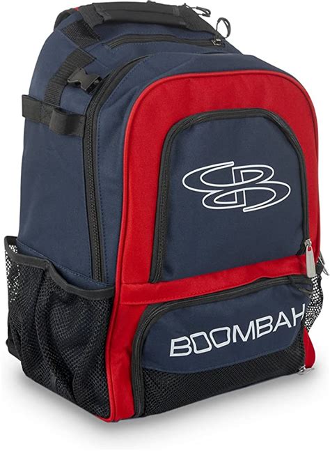 amazoncom boombah wonderpack baseball softball bat backpack      navyred