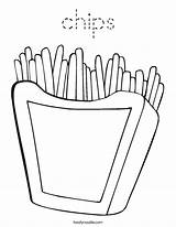 Coloring Fries French Chips Pages France Food Print Flag Cartoon Kids Book Noodle Twisty Vector Character Outline Boyama Kitapları Renkler sketch template