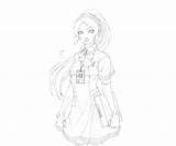 Odyssey Thompson Profil Angie Etrian Iii Coloring Pages sketch template