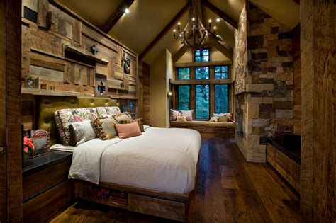 mountain cabin rustic bedroom phoenix  imi