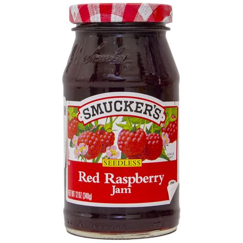 buy smuckers jam seedless red raspberry   lulu hypermarket bahrain