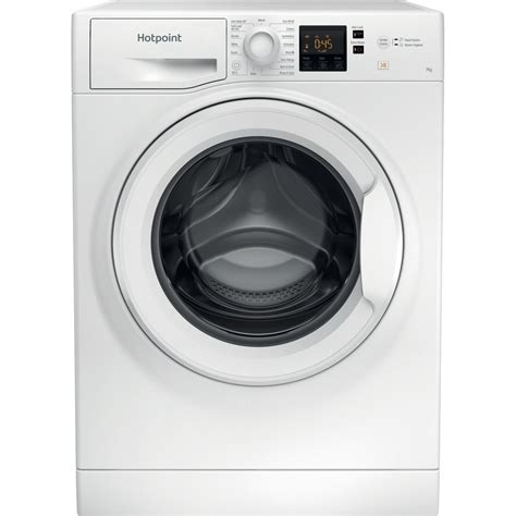 hotpoint nswfuwukn kg rpm  energy rating freestanding washing machine white