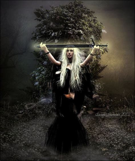 Her Precious Sword Witch Photos Warrior Woman Themed