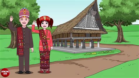 pakaian adat sumatera utara budaya indonesia dongeng kita youtube