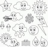 Weather Coloring Pages Preschool Kids Cold Printable Drawing Worksheet Color Sheets Worksheets Seasons Sunny Getdrawings Thermometer Winter Getcolorings Popular Books sketch template