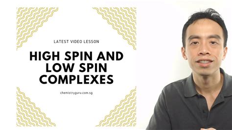 high spin   spin complexes youtube