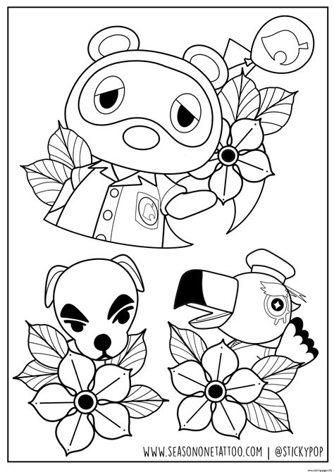 animal crossing coloring pages   celeste coloring page
