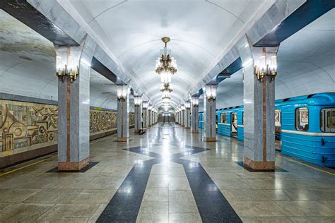 The Tashkent Metro 29 Surprising Underground Art Galleries Fujilove