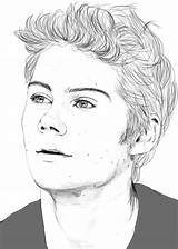 Drawing Dylan Brien Plated Golden Boy Deviantart Teen Face Boys Drawings Wolf Sketches Realistic Sketch Pencil Beautiful Faces People Hair sketch template