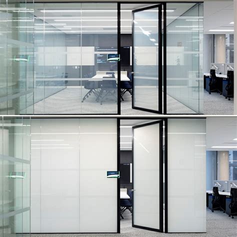 privacy smart glass turns simple meeting rooms into