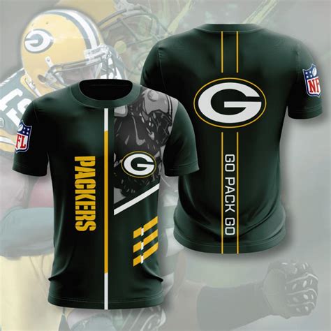 green bay packers limited edition full 3d all over print t