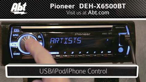 demo  features   pioneer car stereo  bluetooth deh xbt youtube